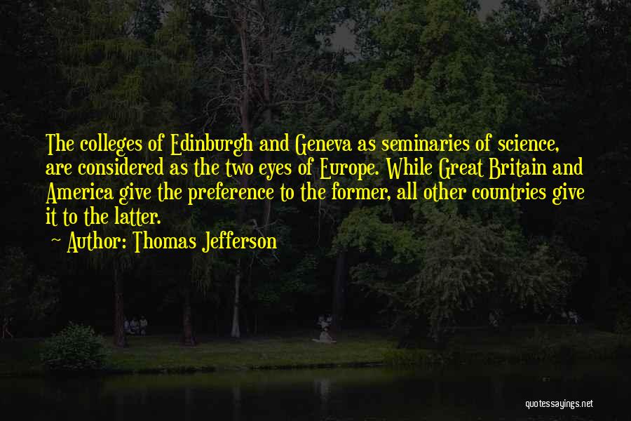 Britain And Europe Quotes By Thomas Jefferson