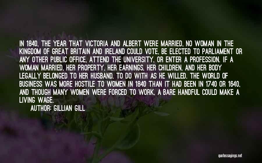 Britain And Ireland Quotes By Gillian Gill