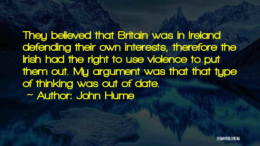 Britain And Ireland Quotes By John Hume