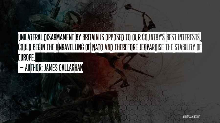 Britain's Quotes By James Callaghan