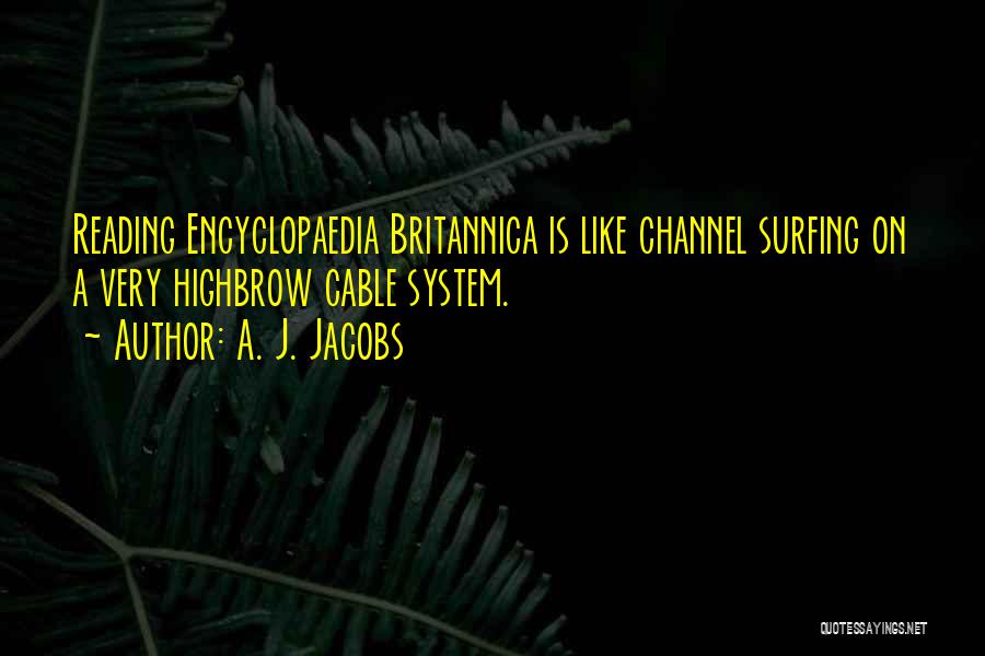 Britannica Quotes By A. J. Jacobs
