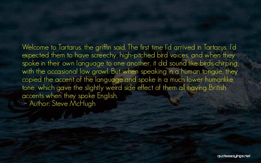 British Accents Quotes By Steve McHugh