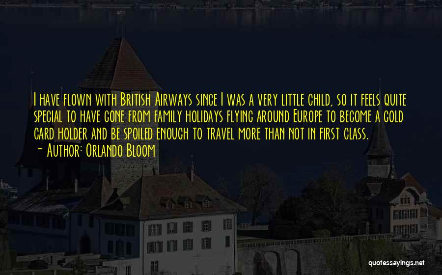 British Airways Quotes By Orlando Bloom