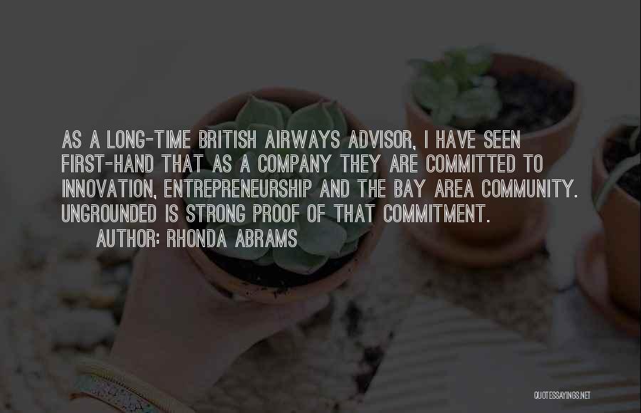 British Airways Quotes By Rhonda Abrams