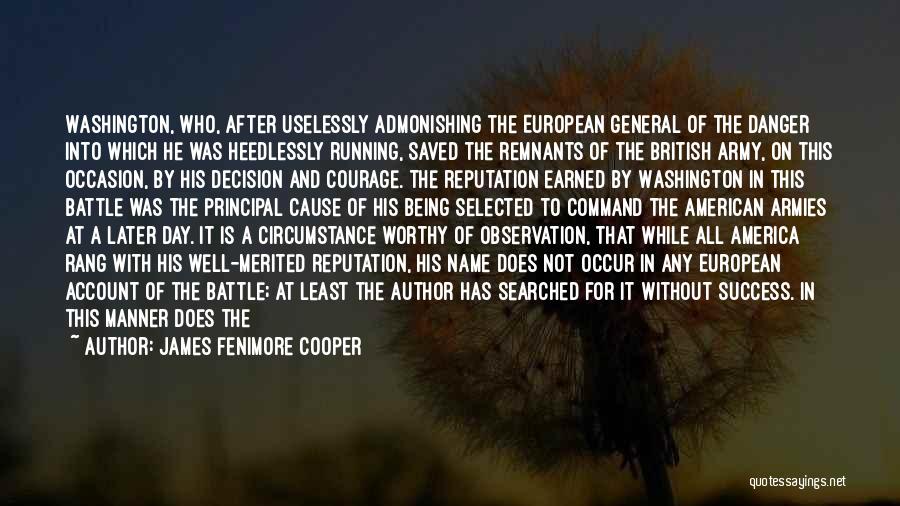 British Army Quotes By James Fenimore Cooper