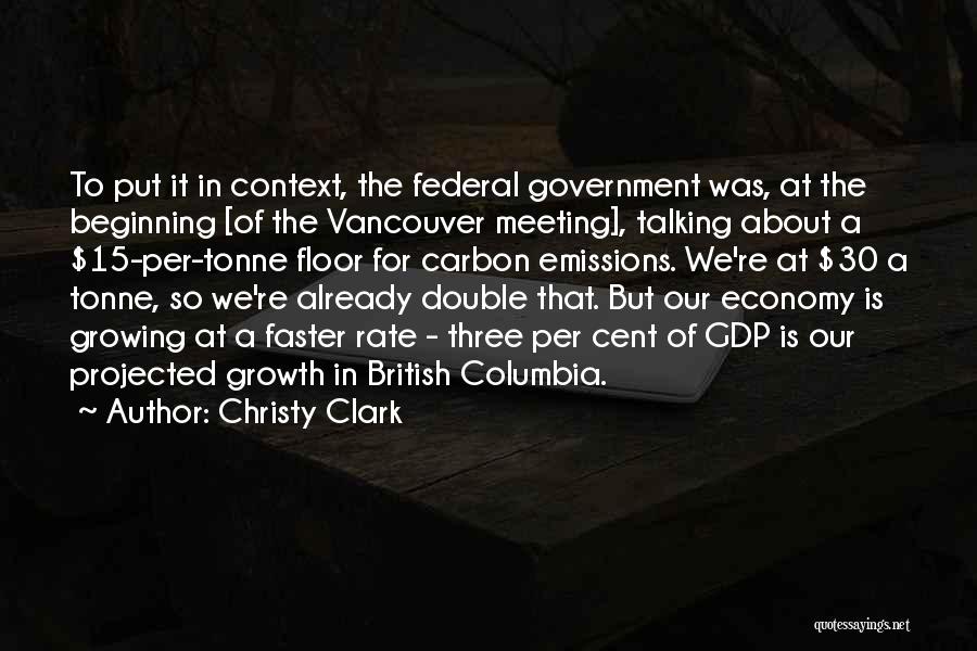 British Columbia Quotes By Christy Clark