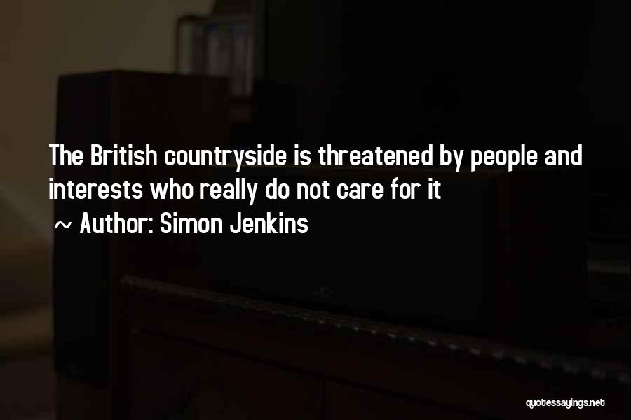 British Countryside Quotes By Simon Jenkins