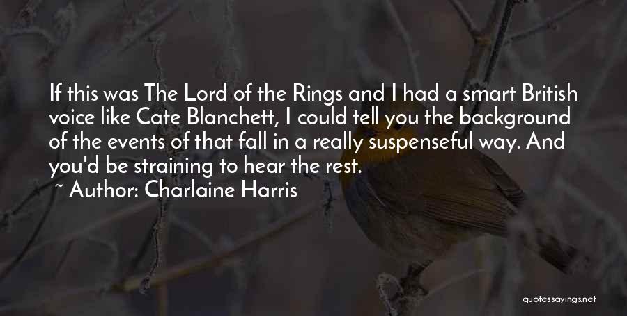 British D-day Quotes By Charlaine Harris