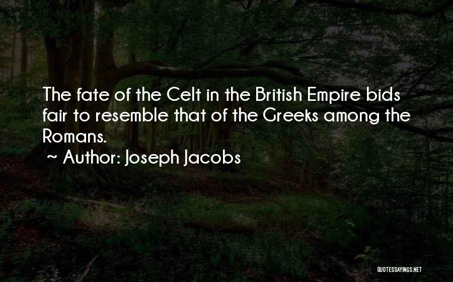 British Empire Quotes By Joseph Jacobs