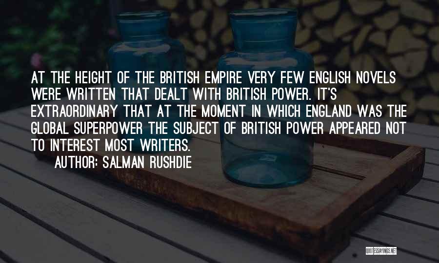 British Empire Quotes By Salman Rushdie