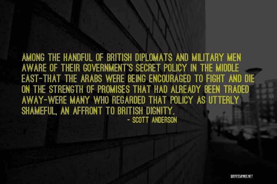 British Military Quotes By Scott Anderson