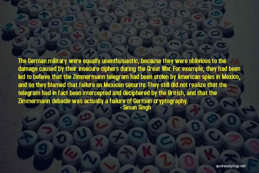 British Military Quotes By Simon Singh