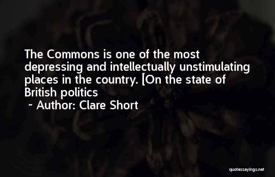 British Politics Quotes By Clare Short