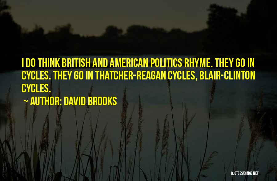 British Politics Quotes By David Brooks