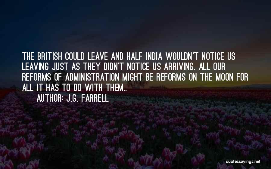 British Politics Quotes By J.G. Farrell