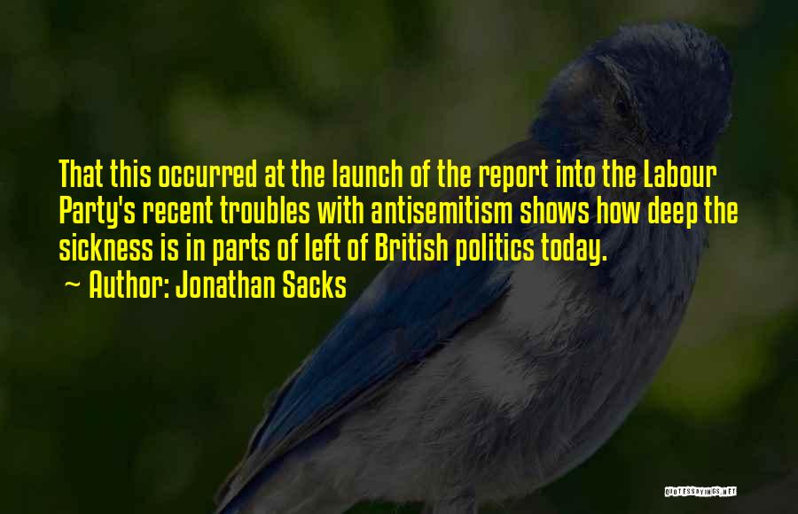 British Politics Quotes By Jonathan Sacks