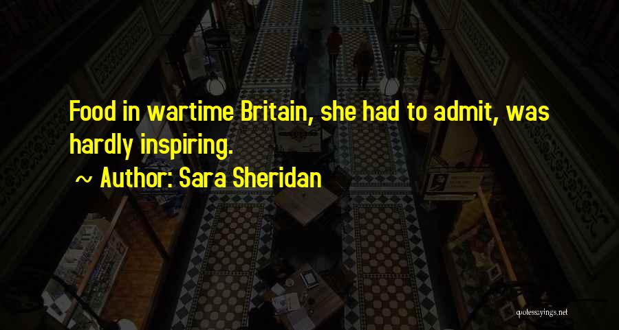 British Wartime Quotes By Sara Sheridan