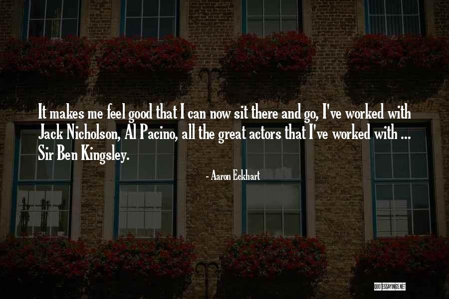 Britpop Quotes By Aaron Eckhart Britpop Quotes By Aaron Eckhart