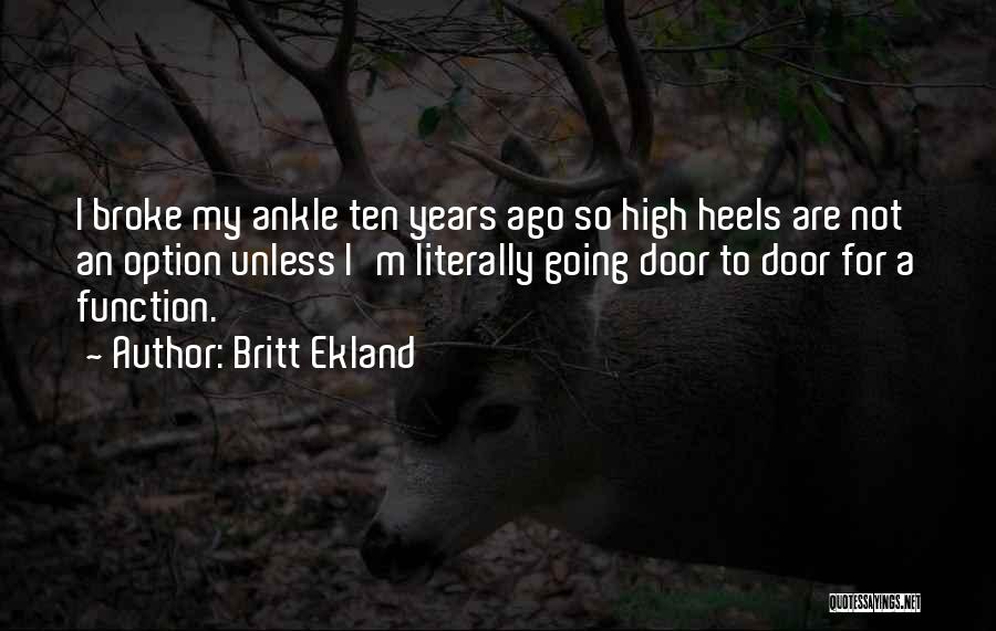 Britt Ekland Quotes 143824