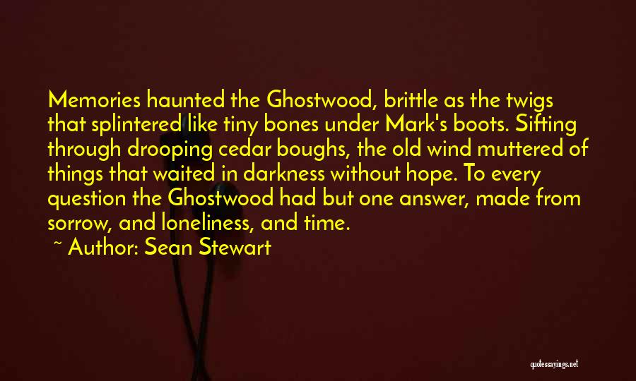 Brittle Bones Quotes By Sean Stewart