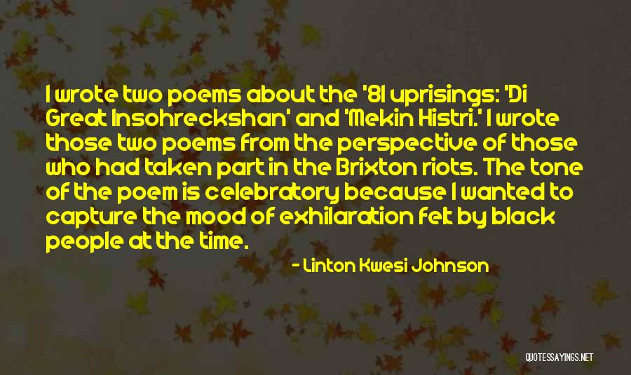 Brixton Quotes By Linton Kwesi Johnson