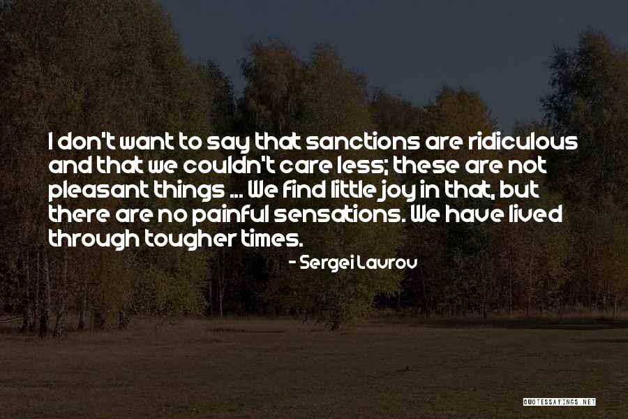 Bro Gym Quotes By Sergei Lavrov