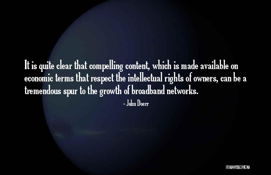 Broadband Quotes By John Doerr