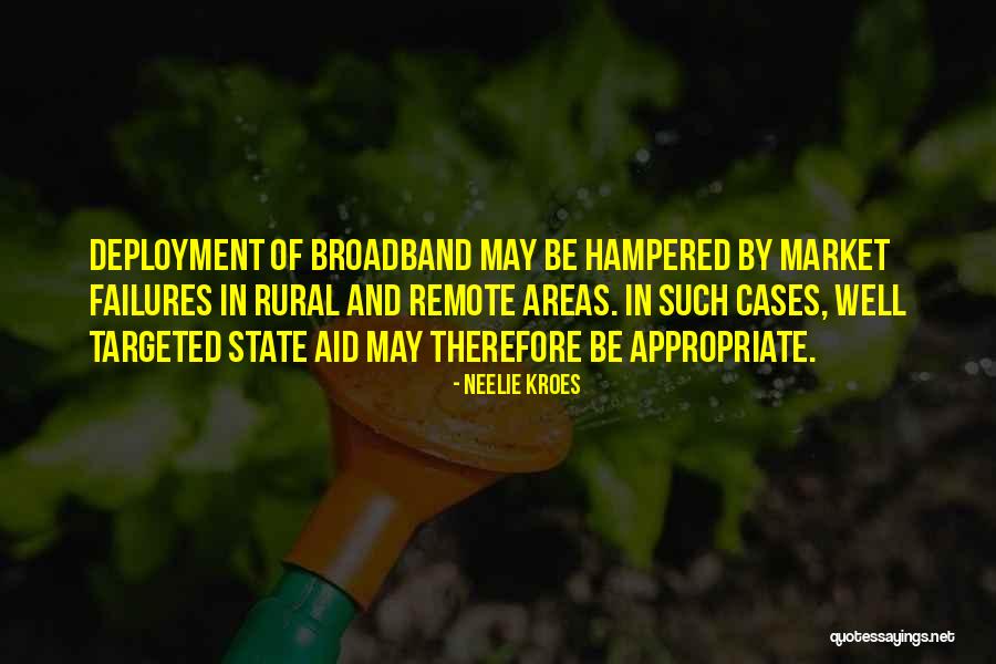 Broadband Quotes By Neelie Kroes