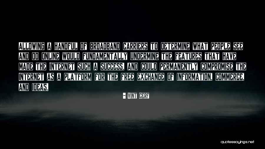 Broadband Quotes By Vint Cerf