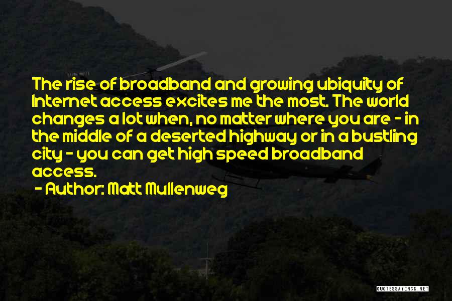 Broadband Speed Quotes By Matt Mullenweg