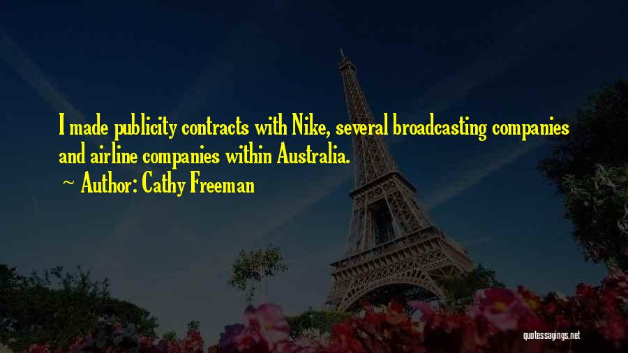 Broadcasting Quotes By Cathy Freeman