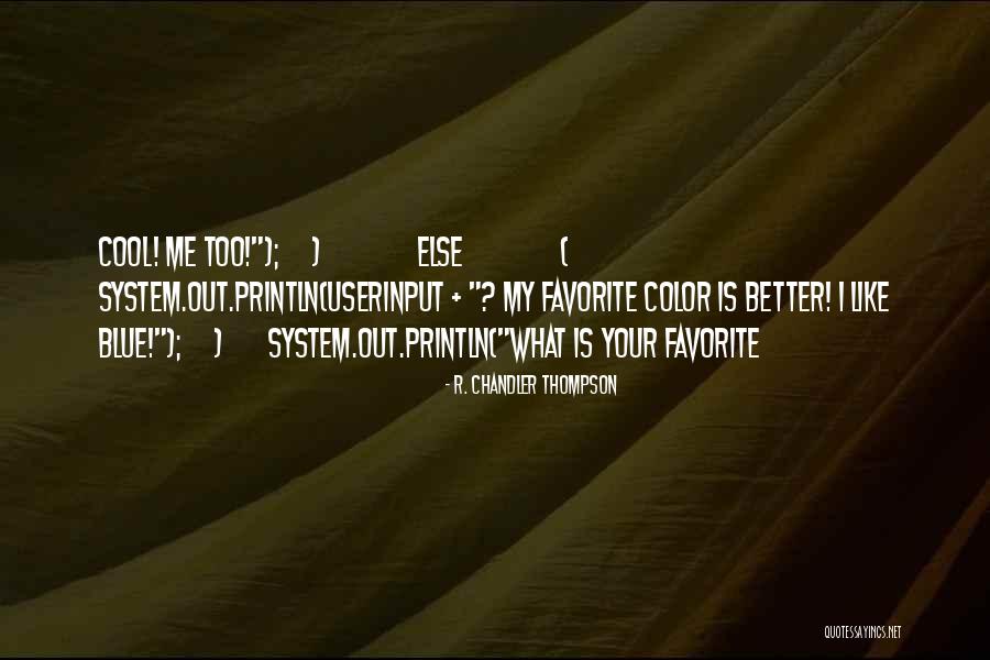 Broader Perspective Quotes By R. Chandler Thompson Broader Perspective Quotes By R. Chandler Thompson
