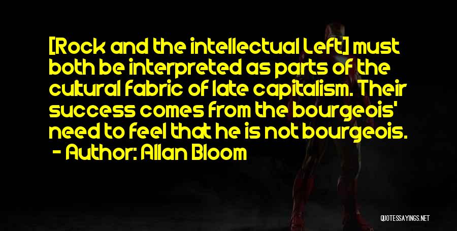 Broadsides Video Quotes By Allan Bloom