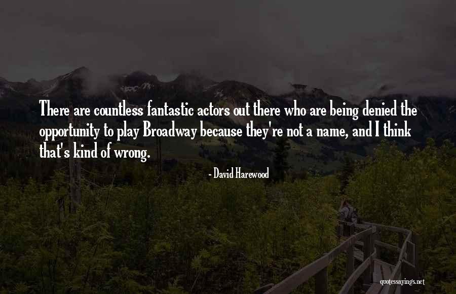 Broadway Play Quotes By David Harewood Broadway Play Quotes By David Harewood