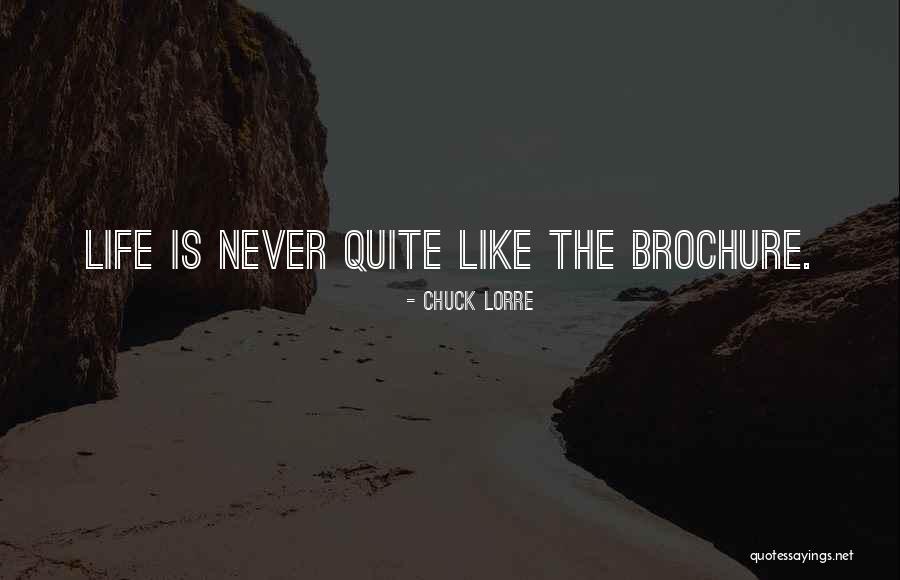 Brochures With Quotes By Chuck Lorre Brochures With Quotes By Chuck Lorre