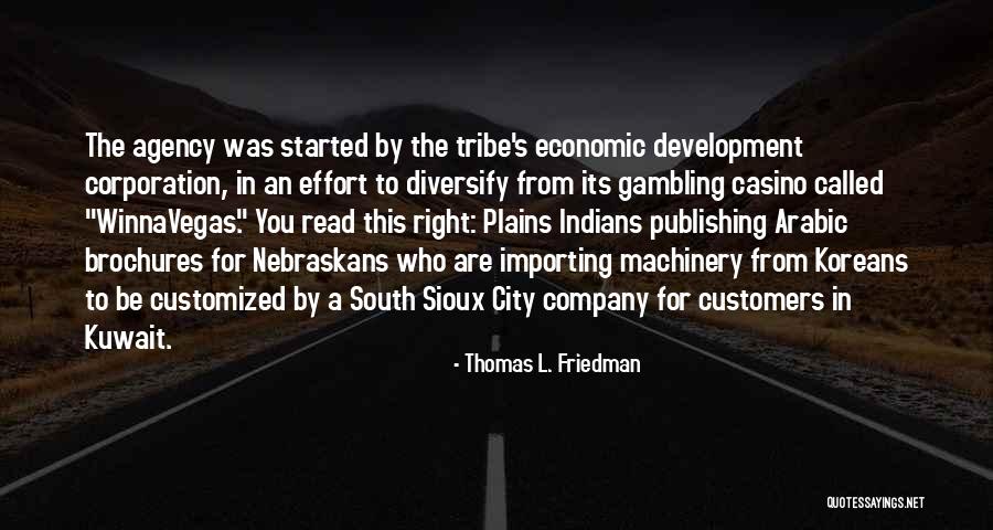 Brochures With Quotes By Thomas L. Friedman Brochures With Quotes By Thomas L. Friedman