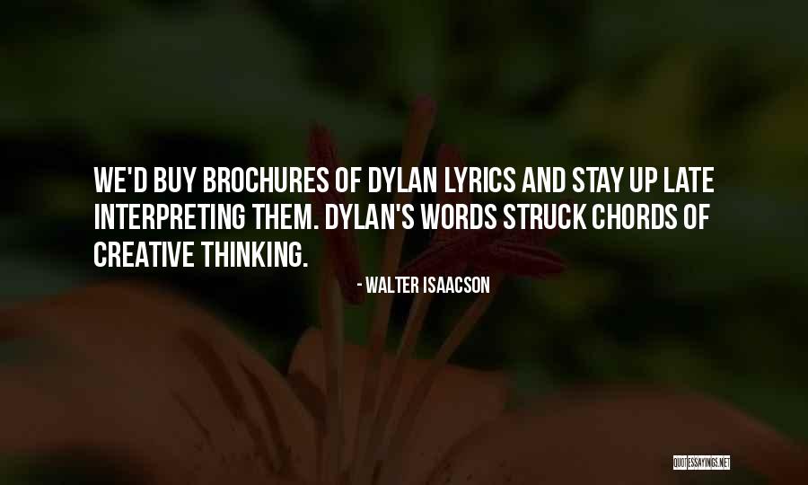 Brochures With Quotes By Walter Isaacson Brochures With Quotes By Walter Isaacson