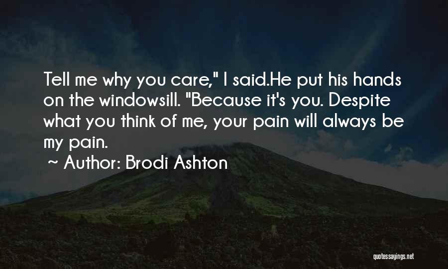 Brodi Ashton Quotes 923797