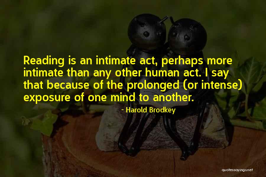Brodkey Harold Quotes By Harold Brodkey Brodkey Harold Quotes By Harold Brodkey
