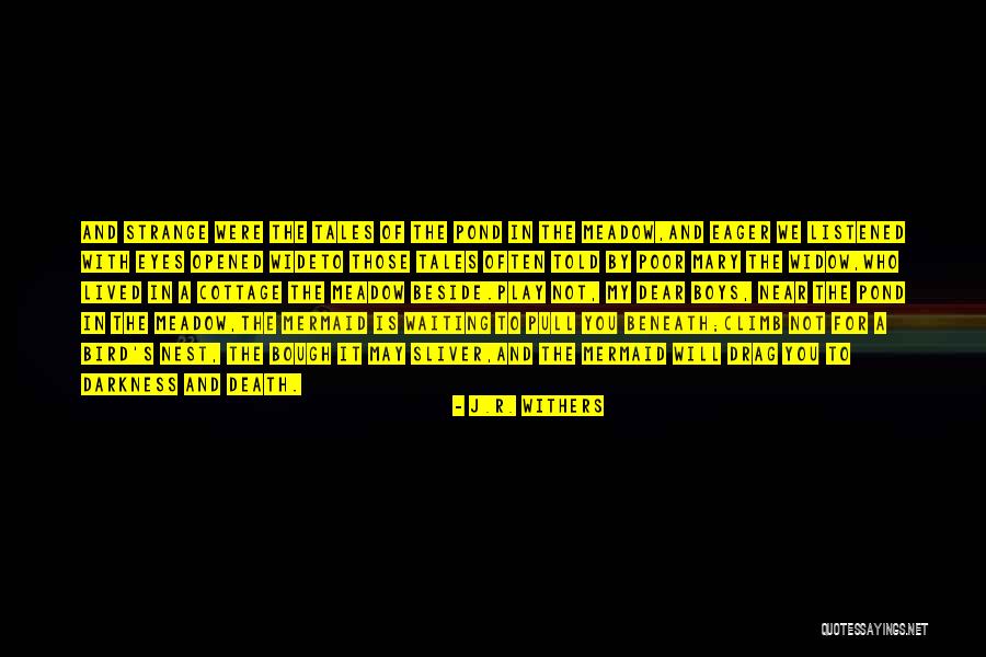 Brodrene Price Quotes By J.R. Withers Brodrene Price Quotes By J.R. Withers