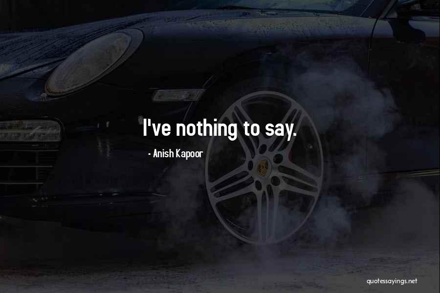 Broger Quotes By Anish Kapoor