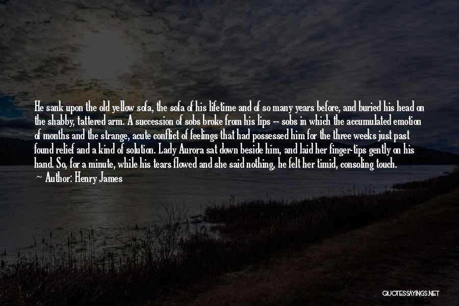 Broke Down In Tears Quotes By Henry James