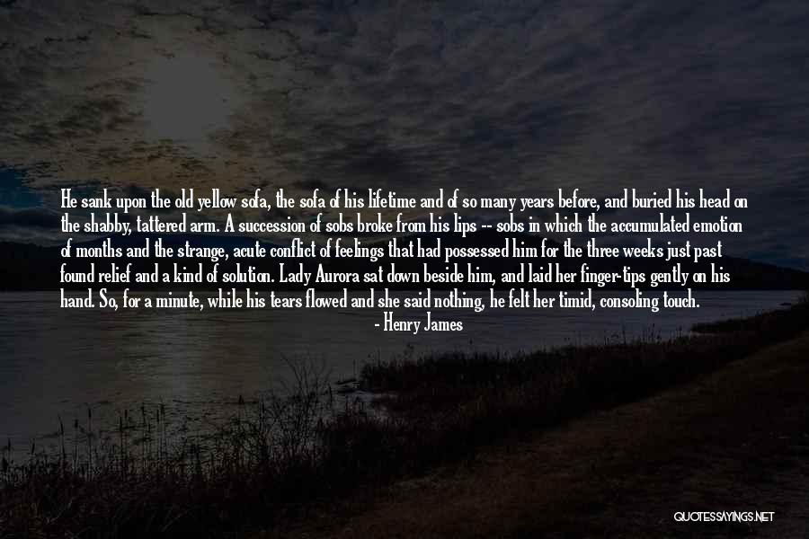 Broke Down In Tears Quotes By Henry James