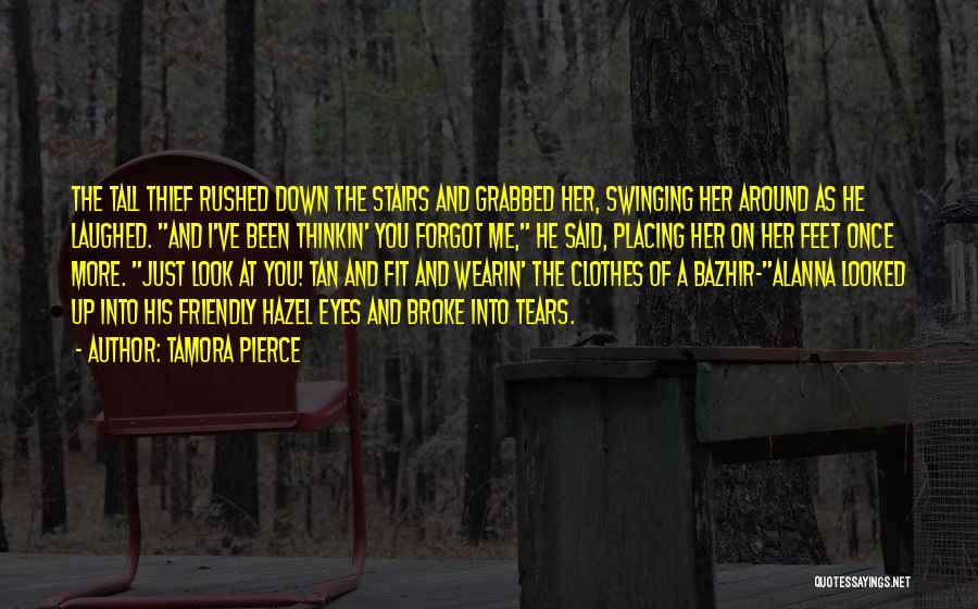 Broke Down In Tears Quotes By Tamora Pierce