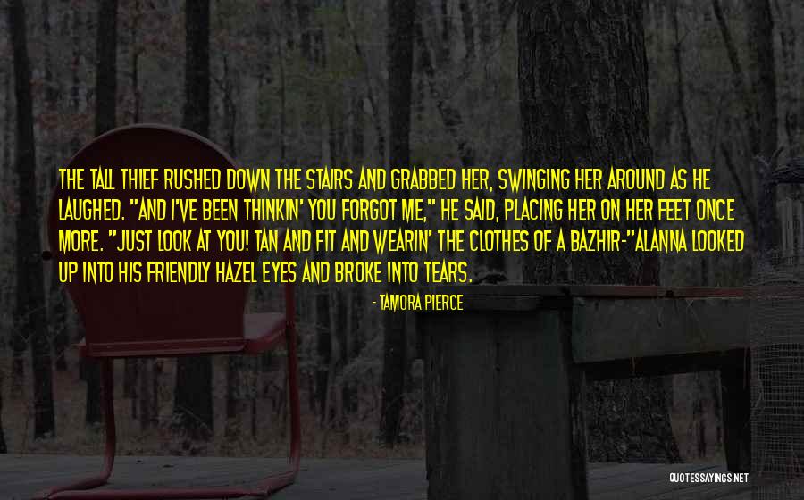 Broke Down In Tears Quotes By Tamora Pierce