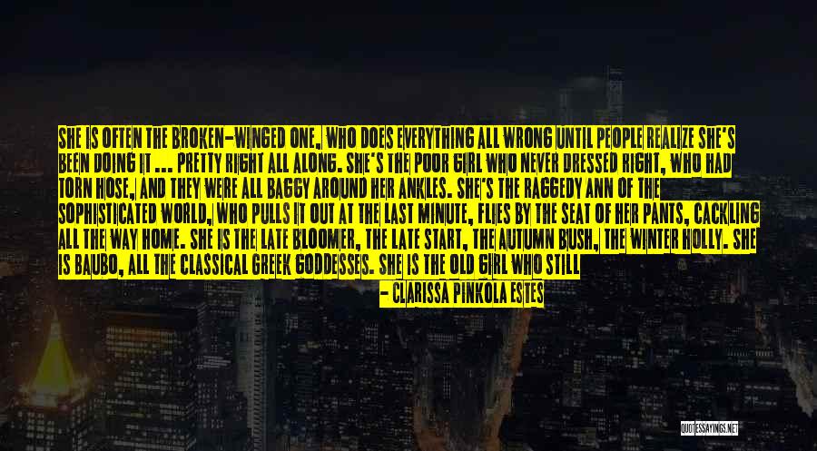 Broken And Torn Quotes By Clarissa Pinkola Estes