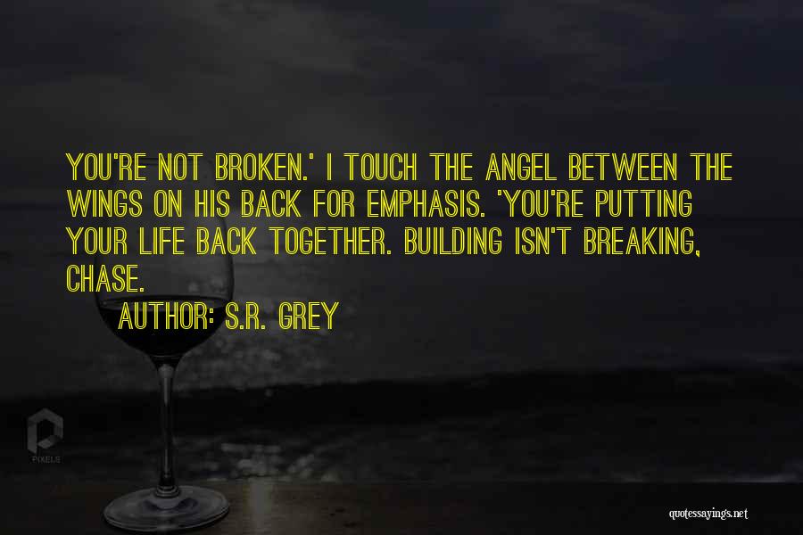 Broken Angel Wings Quotes By S.R. Grey