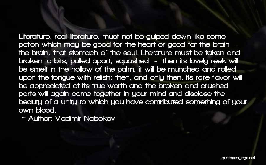 Broken Beauty Quotes By Vladimir Nabokov