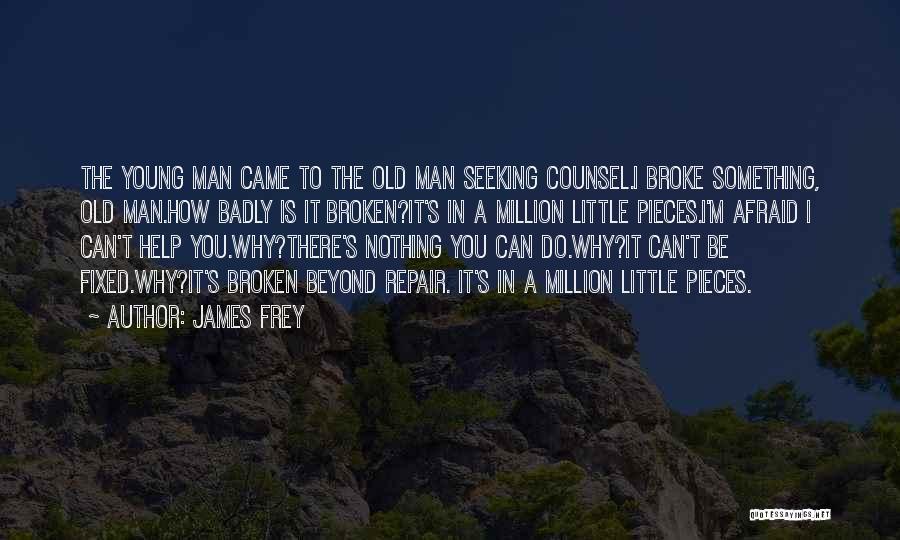 Broken Beyond Repair Quotes By James Frey