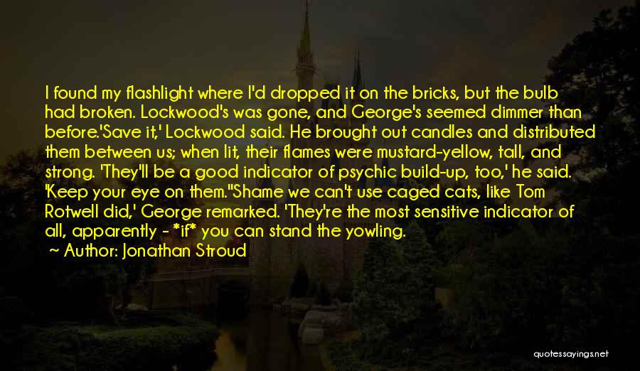 Broken Bulb Quotes By Jonathan Stroud